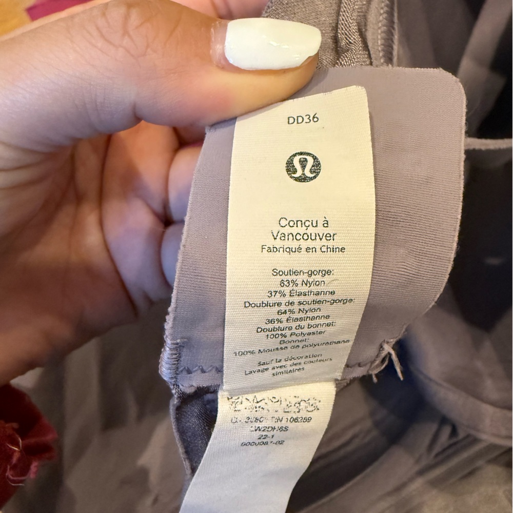 TWO Lululemon Sports Bras with Hook Closure - Picture 6 of 6